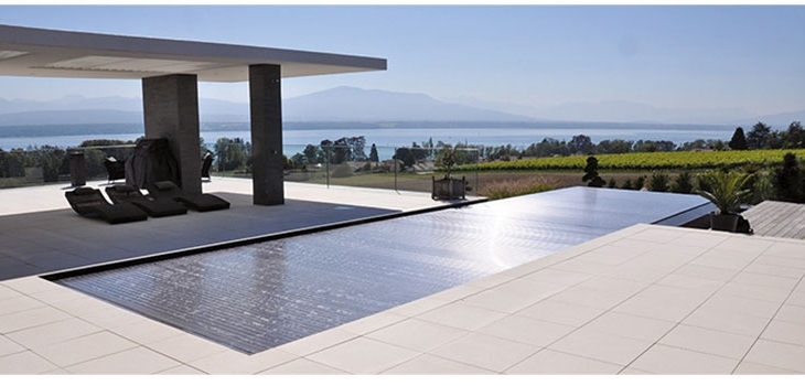 pool cover resistant anti-UV slats anti-algae shutter next generation Eclipse Ocea
