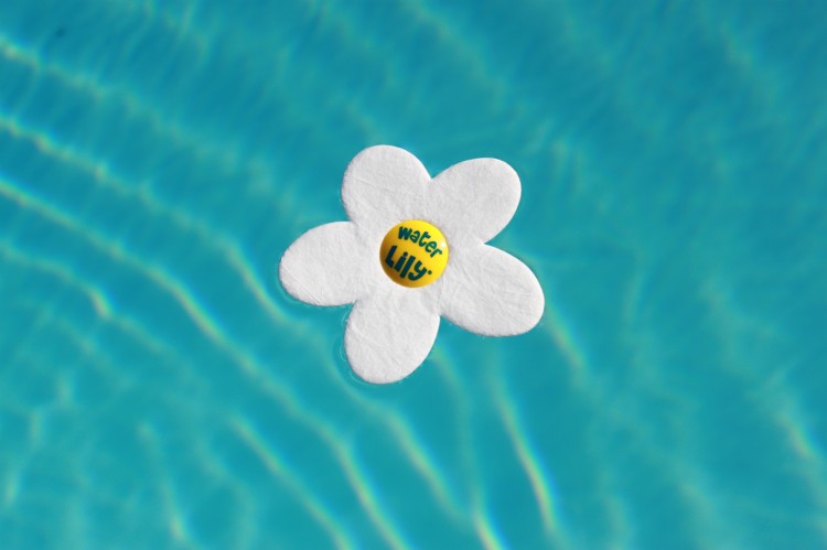Fleur « éponge » Water Lily® en microfibres
